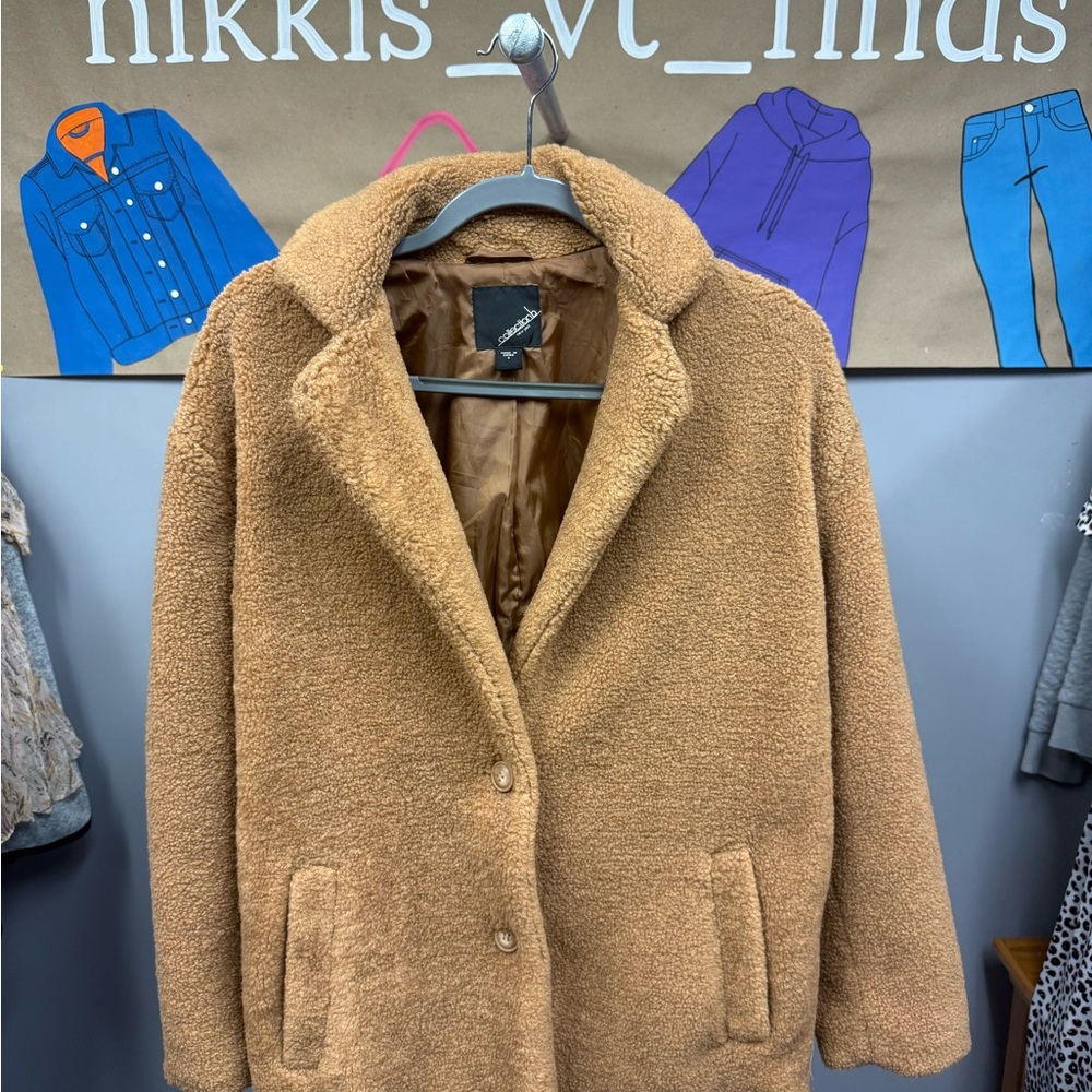 Collection B Tan Teddy Jacket - Picture 2 of 4